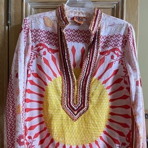Tory Burch Giverny Embellished tunic